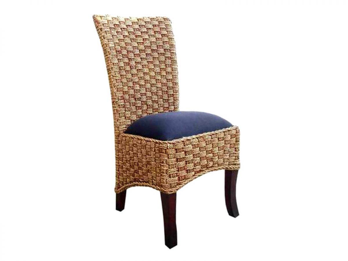 seagrass dining chair