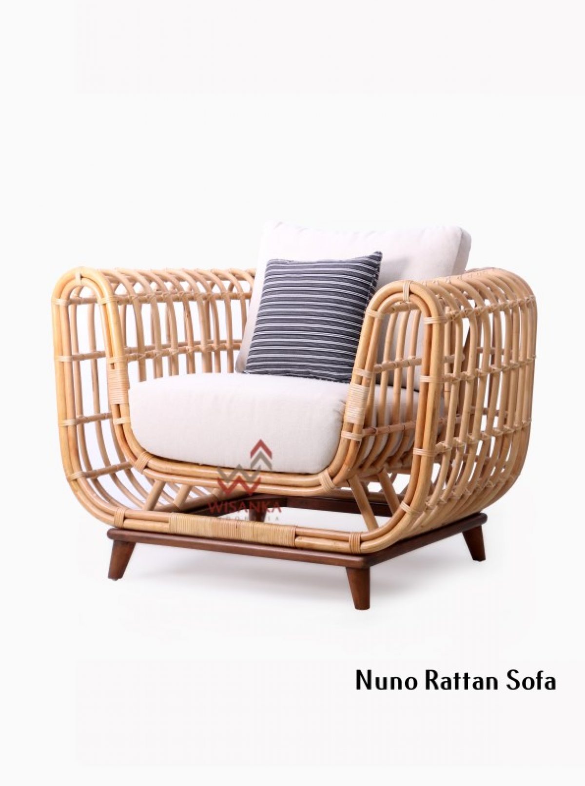 rattan single chair